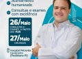 O médico oftalmologista, Dr. Lucas Colodetti estará realizando consultas e cirurgias nesse mês de Maio na cidade de Paulistana-PI