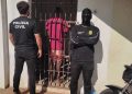 Polícia Civil de Paulistana cumpre mandado de prisão contra indivíduo investigado por lesão corporal contra mulher, descumprimento de medida protetiva e estupro.