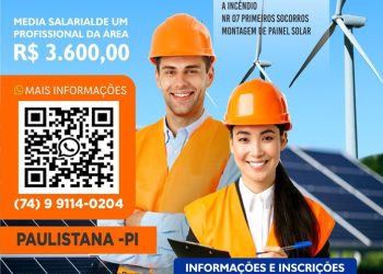 Parque de Energia Eólica traz Oportunidades de Emprego em Paulistana: Inscrições Abertas para Treinamento e Qualificação
