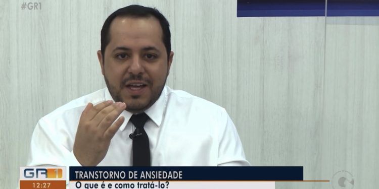Dr. Diego Batista esclarece o transtorno de ansiedade em entrevista na 1ª edição do GR TV e anuncia atendimento em Paulistana