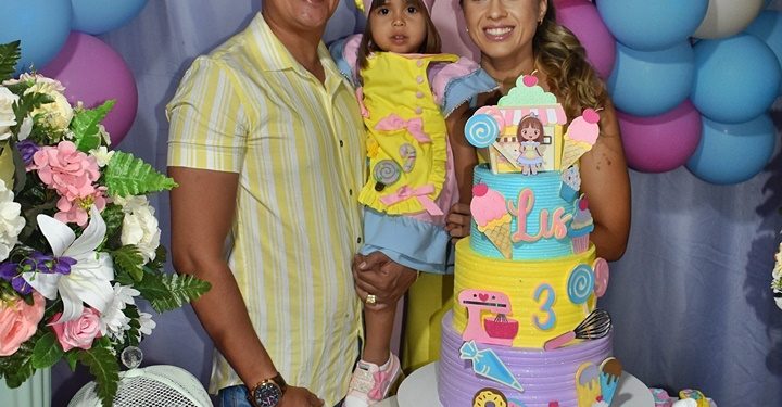 Celebração de Aniversário Torna o Fim de Semana Mais Doce: Lis Rocha Comemora 3 Anos