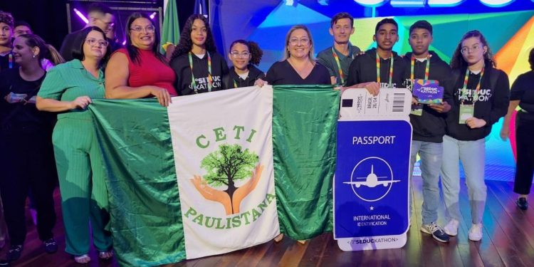 CETI Paulistana Vence Final do 1º SEDUCKATHON e Garante Intercâmbio Para Professores e Estudantes nos EUA