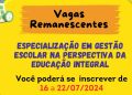 IFPI Polo Paulistana Abre 26 Vagas Remanescentes para Especialização em Gestão Escolar
