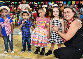 Alegria e Fofura no Arraiá dos Pequerruchos da Creche Irmã Cândida