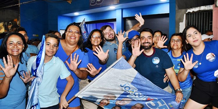 Comitê do Candidato a Prefeito Joaquim da Farmácia é Inaugurado com Carreata e Motocada