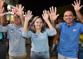 Caminhada e Inauguração de Comitê Marcam Lançamento da Campanha de Gilmar Macedo e Nazaré em Queimada Nova