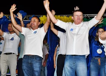 Multidão Participa de Carreata e Comício de Joaquim Neto em Patos do Piauí