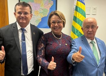Prefeito Joaquim Neto busca investimentos para Patos do Piauí em Brasília e é recebido por lideranças federais