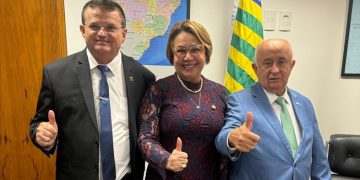 Prefeito Joaquim Neto busca investimentos para Patos do Piauí em Brasília e é recebido por lideranças federais
