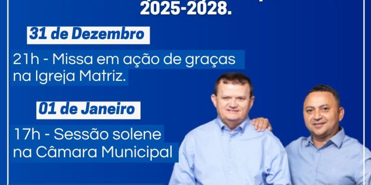 Convite: Posse para o Quadriênio 2025-2028
