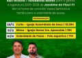 Participe da programação de posse da gestão 2025-2028 de Jacobina do Piauí