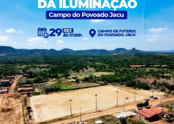 Convite: Inauguração da iluminação do campo do povoado Jacu