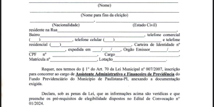 Paulistana-PREV abre processo eleitoral para escolha de nova gerência