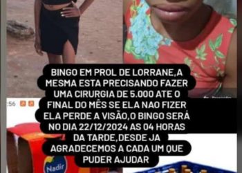 Bingo Solidário em Prol de Lorrane: Vamos Juntos Fazer a Diferença!