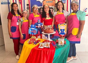 Vacinação com Superpoderes: Crianças Viram Heróis na Luta Contra a Influenza na UBS Lagoa 💉🦸♀️✨