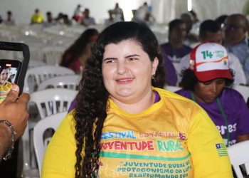 Sindicalista e vereadora Valdejane, da cidade de Acauã, participa da eleição da nova diretoria da CONTAG (2025-2029)