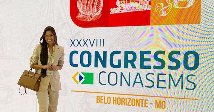 Secretária de Saúde de Jacobina do Piauí marca presença no 38º Congresso do CONASEMS