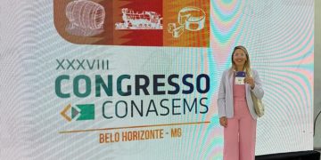 Entre os dias 15 e 18 de junho, a Secretária Municipal de Saúde de Paulistana e coordenadora da CIR Vale do Itaim, Tamara Tayná, marcou presença no 38º Congresso Nacional das Secretarias Municipais de Saúde (CONASEMS), realizado em Belo Horizonte (MG).