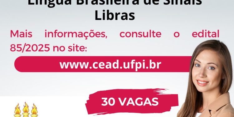 Polo UAB/IFPI Paulistana divulgou edital com 30 vagas