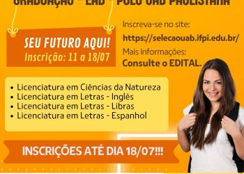 A Universidade Aberta do Brasil em parceria com o Instituto Federal do Piauí (IFPI) – Polo UAB/IFPI