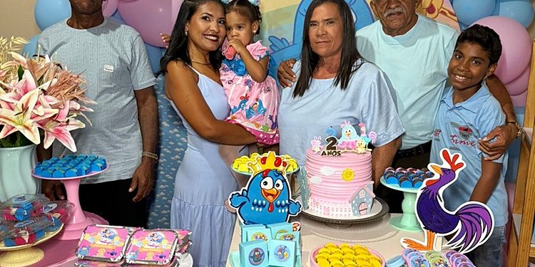 🎉 Aniversário de 2 anos da Maria Katarina de Sena